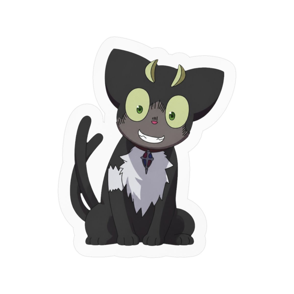 Vinyl Sticker for Laptop, Water Bottle, and Car | Cute Decal | Blue Exorcist - alternate angle 1, merchandise