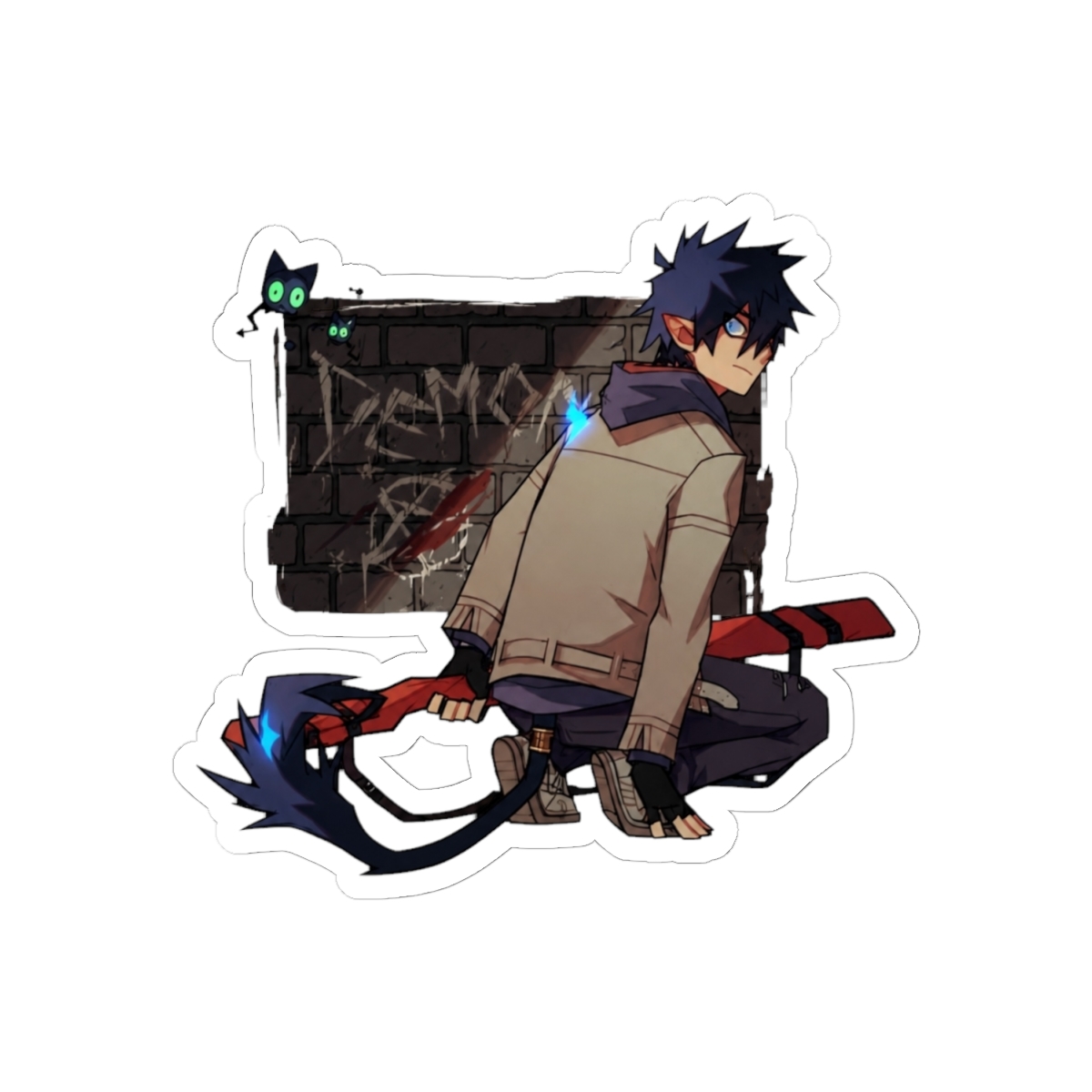 Rin Okumura Demon | Blue Exorcist - alternate angle 2, merchandise