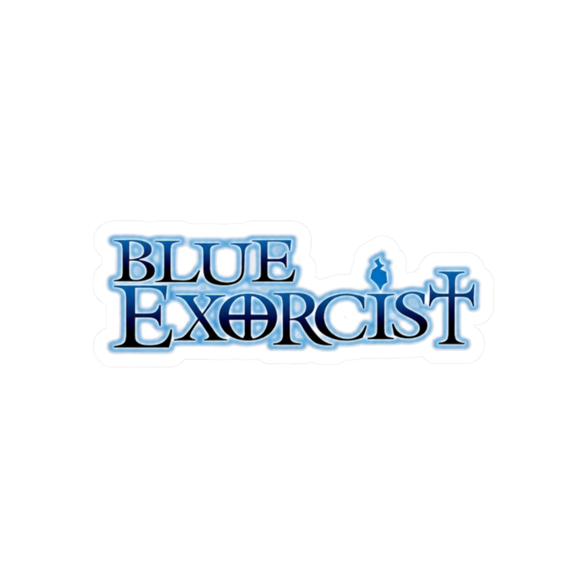 Blue exorcist logo - alternate angle 3, merchandise